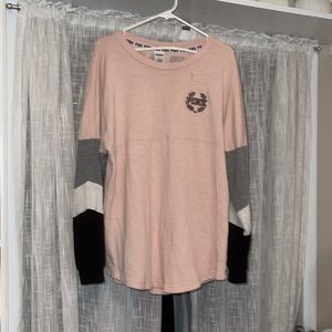 long sleeve PINK shirt